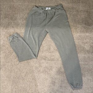 Wildfox Greyish Green Lounge Pants